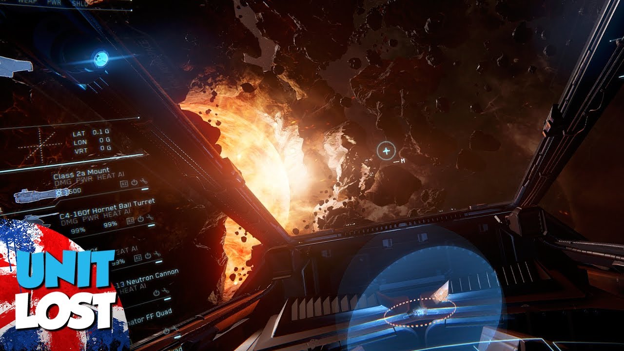 Star Citizen: Arena Commander Hornet Gameplay - Dying Star - Vanduul Swarm