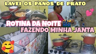 JANTINHA SIMPLES PORÉM SABOROSA💕 FIZ CARRÉ/ARROZ/MACARRÃO E FEIJÃO #rotinadesabadoanoite #vlog