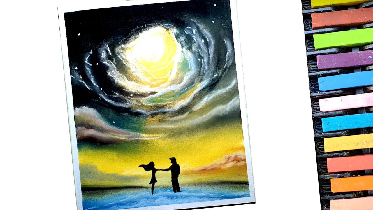 Vẽ phấn tiên - Soft pastel / Pastel Drawing / Easy drawing | K37P1 Art