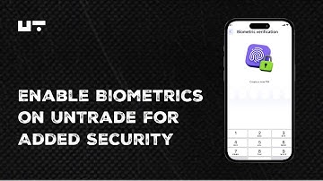 How to Enable Biometrics on UnTrade App for Added Security #untrade #cryptotrading
