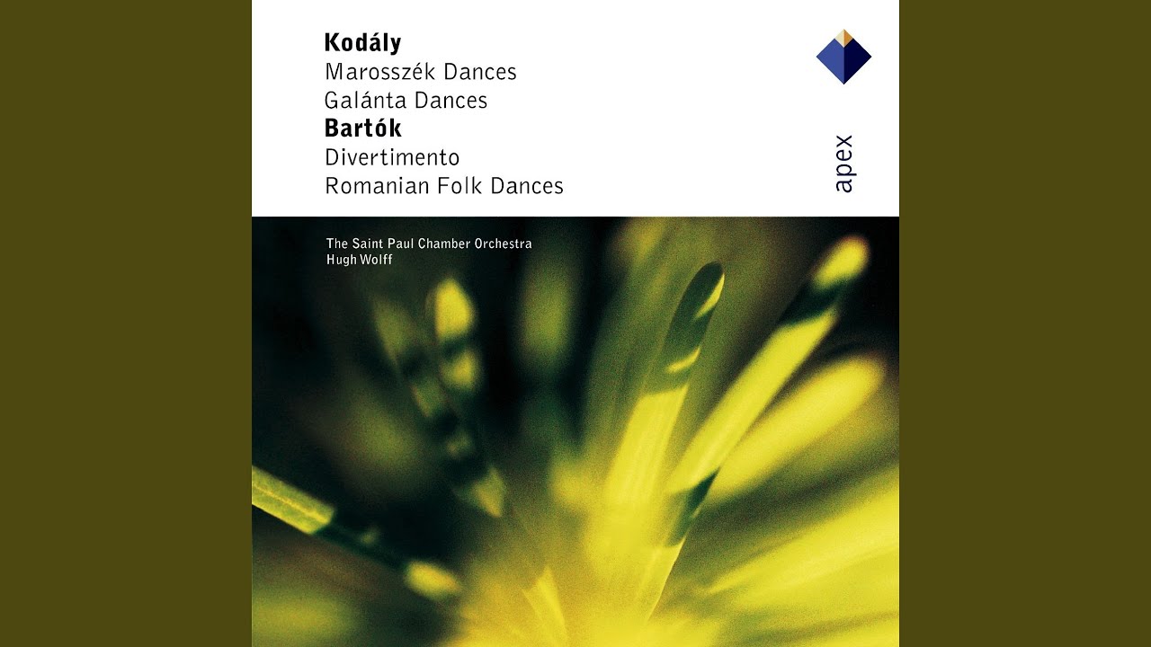 7 Romanian Folk Dances, Sz. 68: No. 4, Buciumeana