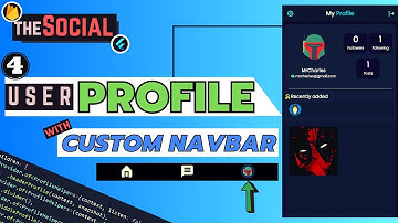 theSocial #4 - User Profile | Flutter Social Media App With Backend | Flutter Social Media App