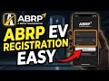 How to register with ABRP for EV route planning - Easy Tutorial