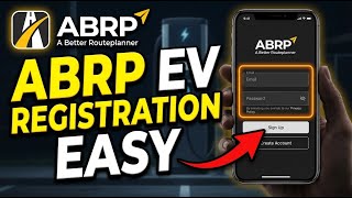 How to register with ABRP for EV route planning - Easy Tutorial