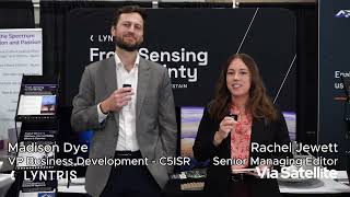 Interview With Lyntris' Madison Dye at Small Satellite Conference