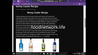 Kenny Cooler Recipe