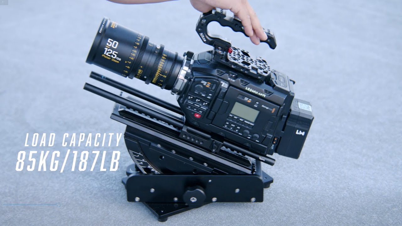 Proaim Orbiter Pan/Tilt Video Tripod Head Get Low & Dutch Shot w