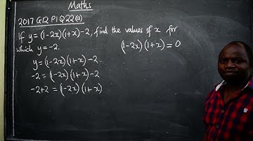 MATHS  2017 G12 P1 Q22A