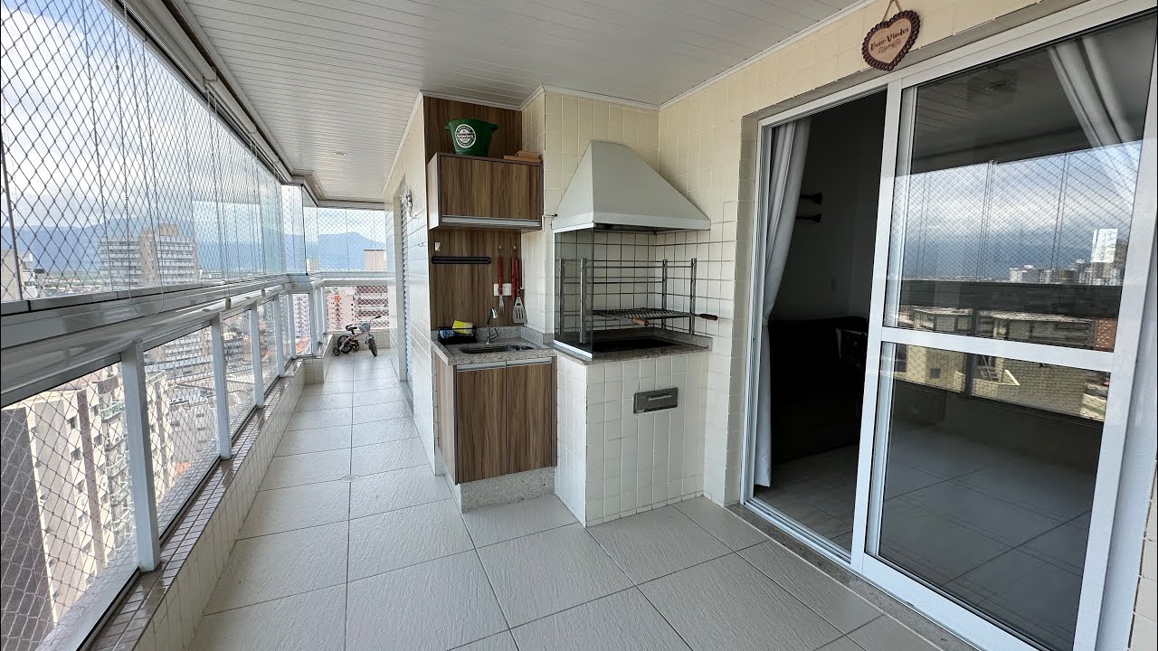Apartamento VISTA MAR MOBILIADO 2 dormitórios à venda, 86 m² por R$ 650.000 - Tupi - Praia Grande/SP
