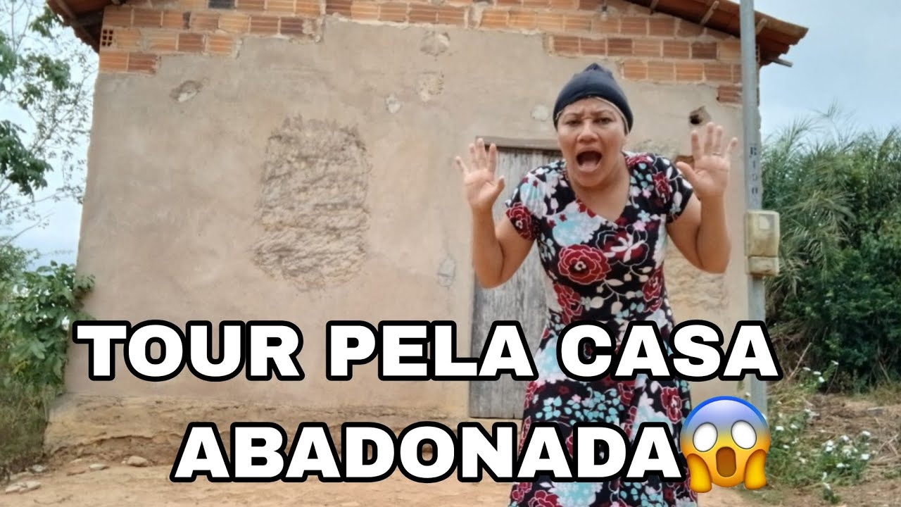 TOUR PELA CASA ABADONADA/ MUITO LIXO 😱