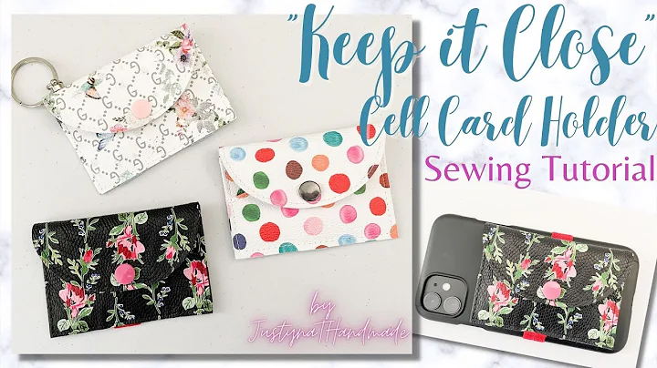 "Keep it Close" Card Holder | JustynaTHandMade | S...