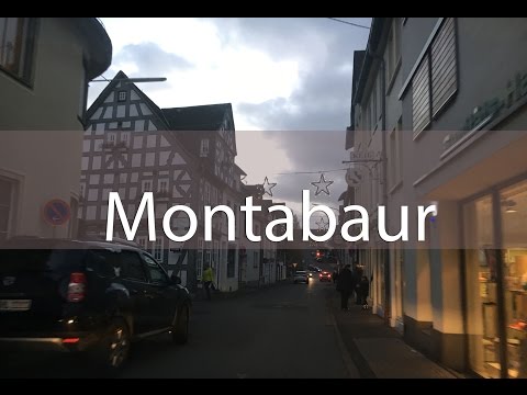 ГОРОДА ГЕРМАНИИ: МАЛЫШ МОНТАБАУР | Wir Fahren durch Montabaur