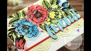 Simon Says Clear Stamps BEAUTIFUL FLOWERS sss101826