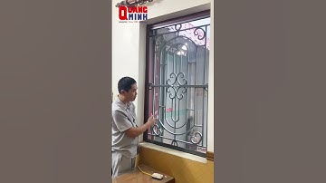 cửa lưới chống cắt dễ dùng giành cho cửa sổ. #xuhuongyoutube #cửalướichốngmuỗi #cualuoiquangminh