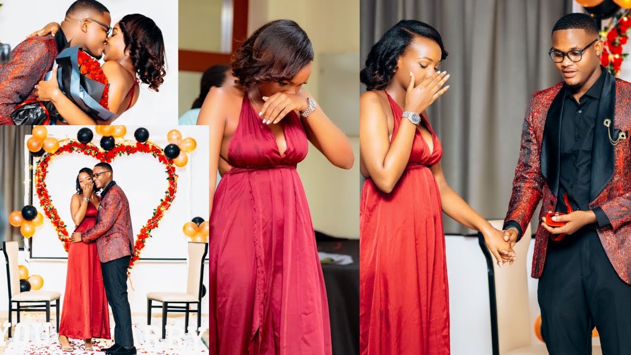 Nawe WARIRA😭 Uko DC Clement yatunguye Aliane akamwambika Impeta🥹Yarize Cyane yanga Kumurekura😭😭