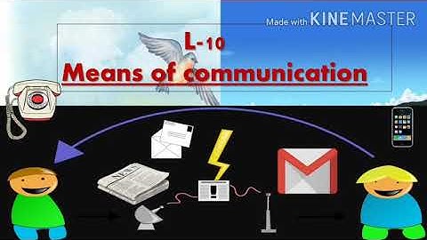 L-10 Means of communication l Part-2 l EVS l class-2 l SMRITI