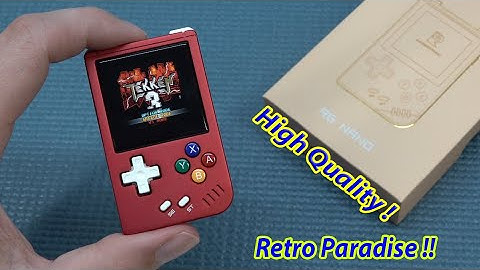 A Tiny Powerhouse of Retro Fun! - Anbernic Nano Emulation Handheld 🙌