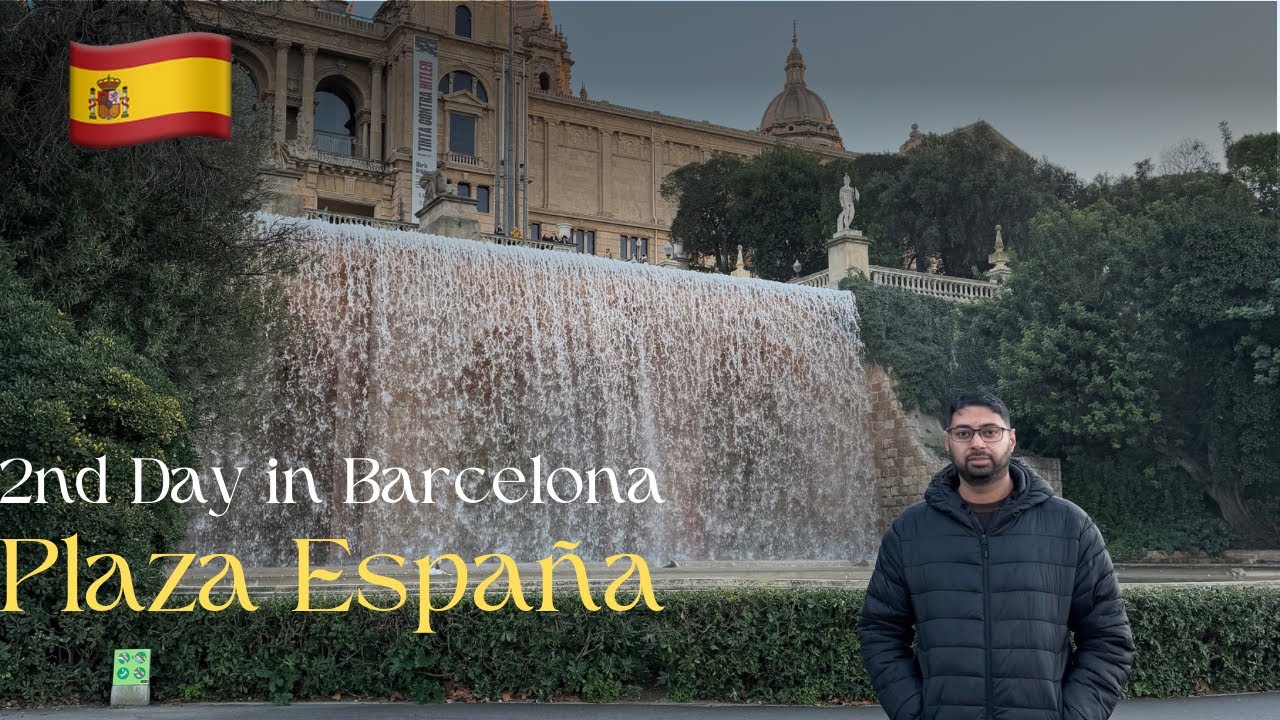 Plaza España | 2nd Day in Barcelona | Barcelona ki Historical Place | Europe with Usman