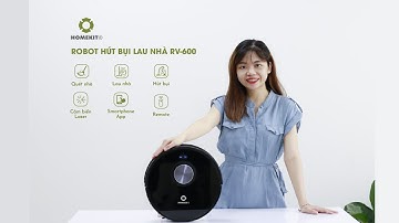 HomeKit - Hướng dẫn sử dụng remote điều khiển Robot hút bụi RV-600