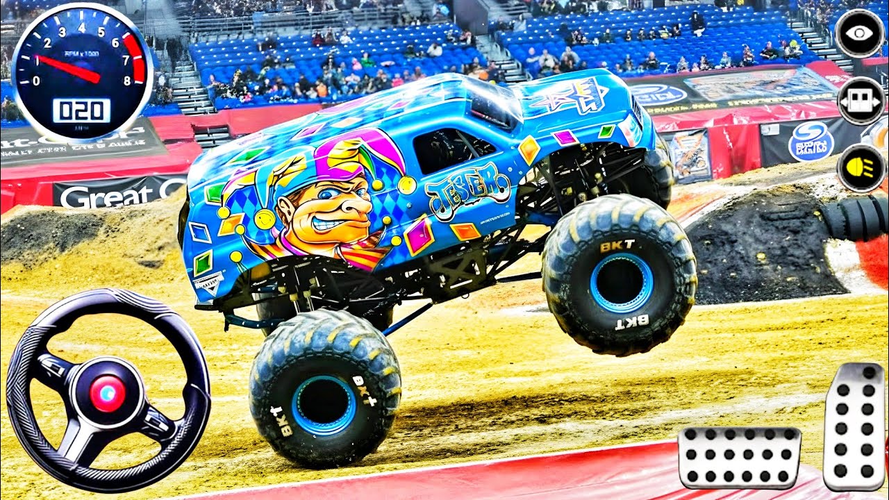 Epic Monster Truck Crashes! | Jester Total Destruction - Android Gameplay 