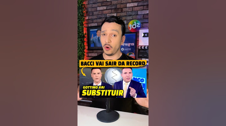 Bacci fora da Record?