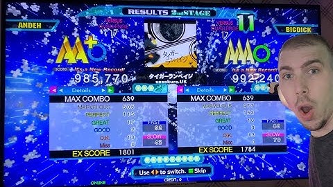 [DDR A20+] Tiger rampage (CSP-17) 985,770 - Double popoff w/ Stru!