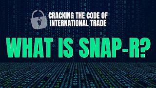 What Is SNAP-R | Cracking the Code of International Trade