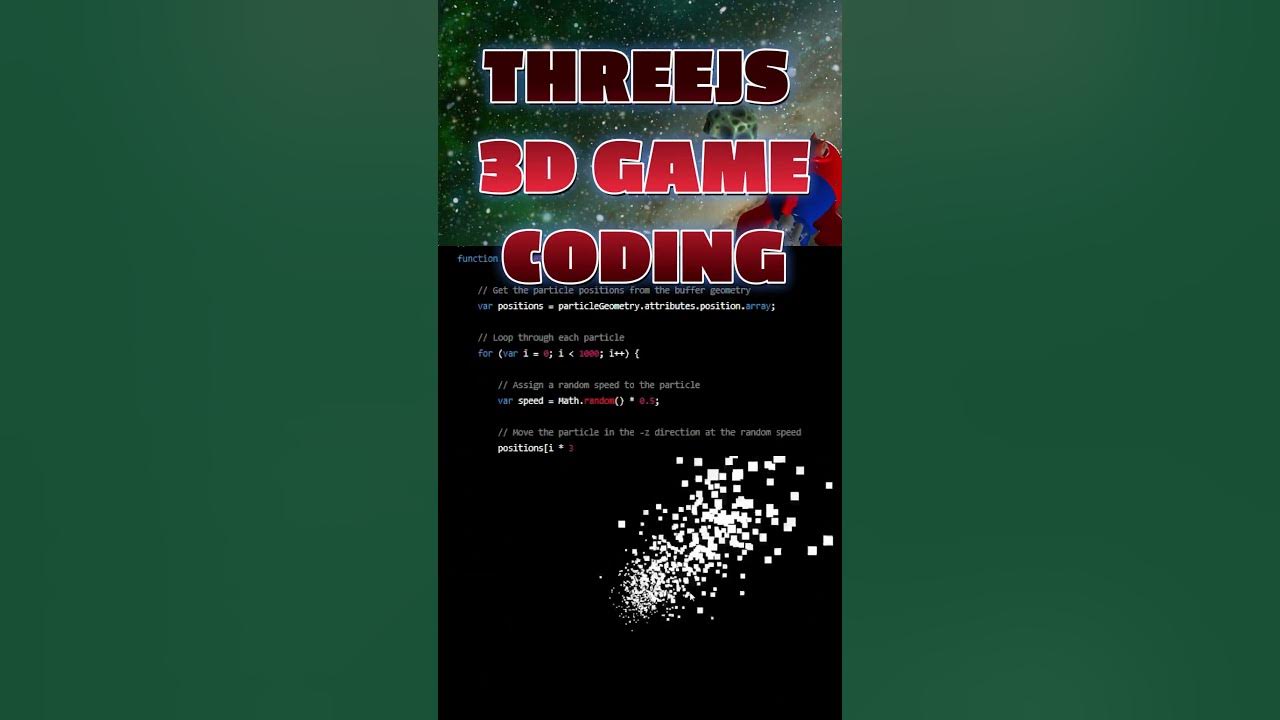 How to Code a ( THREE.JS PARTICLE SYSTEM ) for a Rocket Engine in a