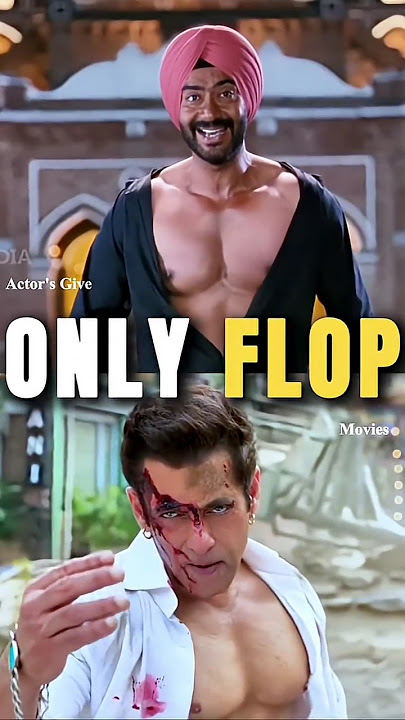 When Actors Give ONLY FLOP Movies 😔 featuring Bollywood #bollywood #salmankhan #ajaydevgan #sos2