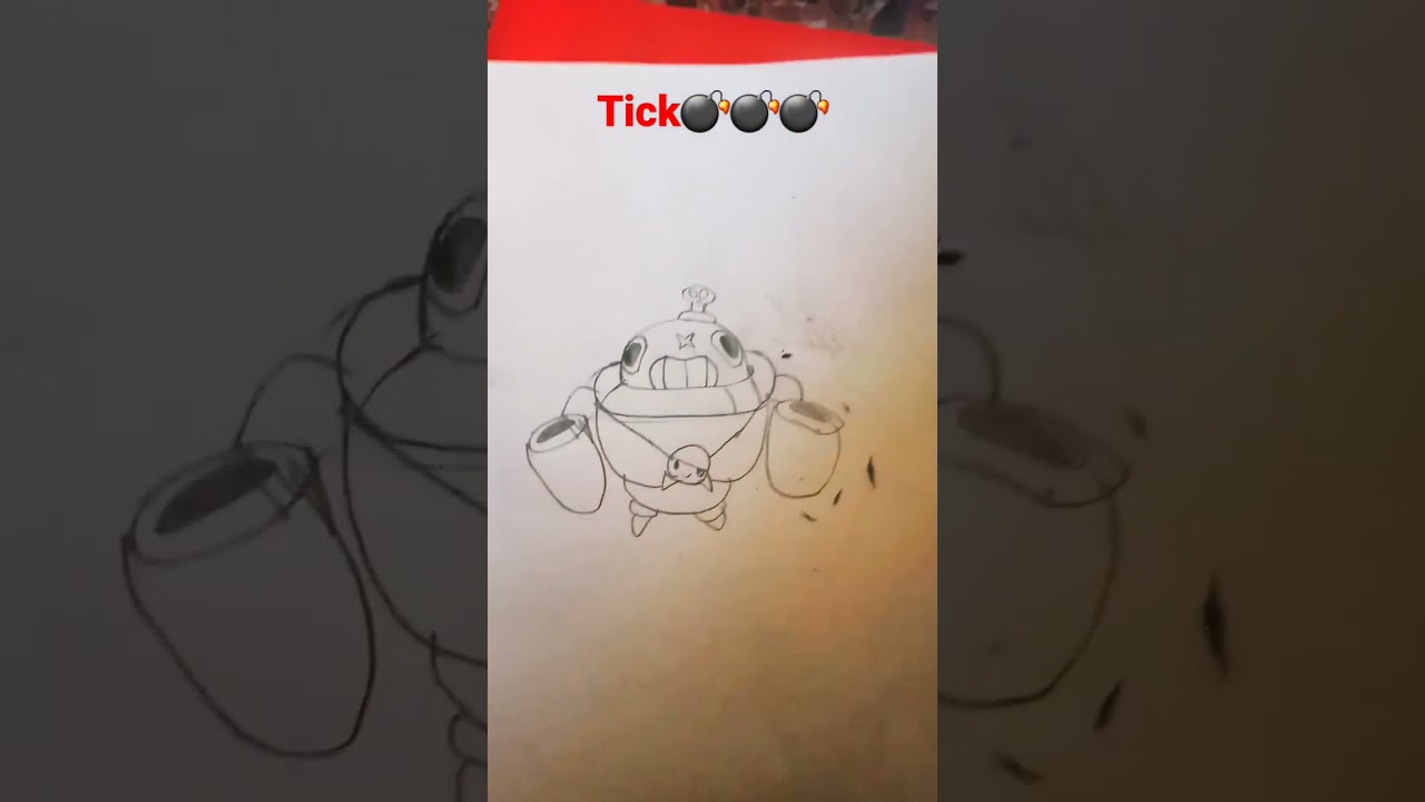 how to draw tick