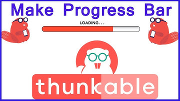 How to make progress bar in thunkable [ Hindi | Urdu ]