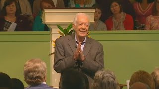 President Jimmy Carter enters hospice care at home