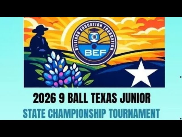 Image of video the BEF Junior 9 Ball - Big Tyme Billiards RD 1 2