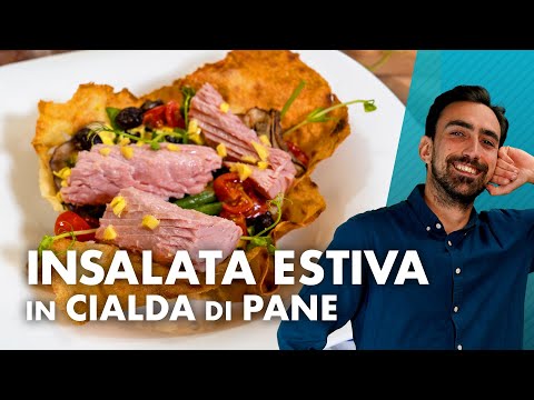 Video: Insalata In Coppette Di Pane