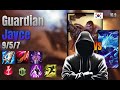 Guardian Top Jayce vs Anivia lol KR solo rank Full Game 16.9 | 가디언 제이스 vs 애니비아