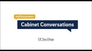 UC San Diego Cabinet Conversations - Elizabeth H. Simmons, Executive Vice Chancellor
