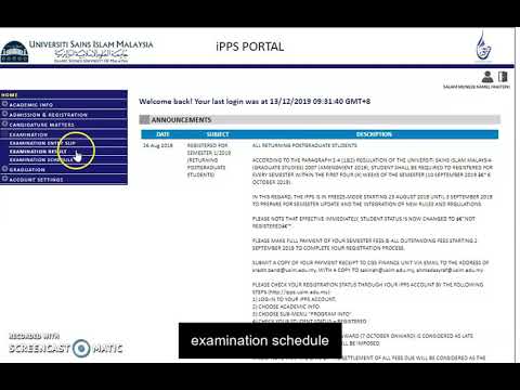 iPPS - MODULE 7 (Examination)