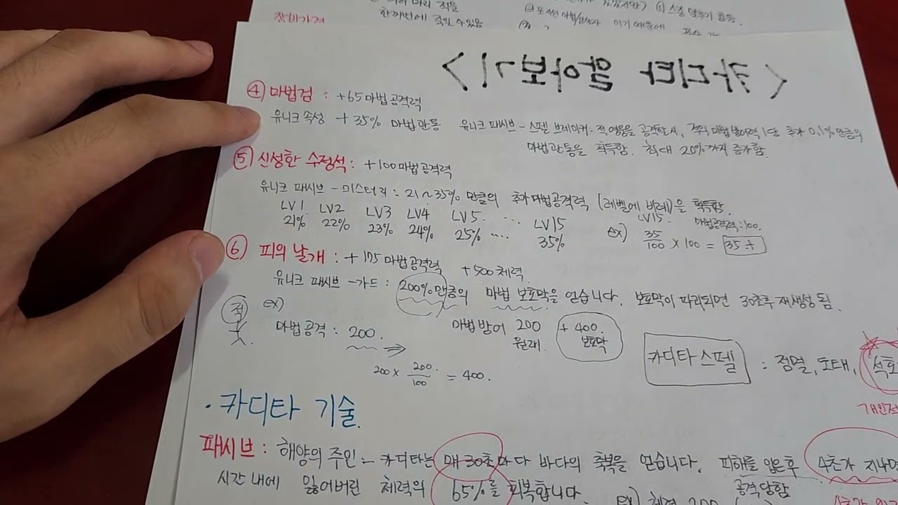 모바일레전드 카디타에 미친 사람