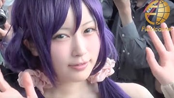 東京ゲームショウ レベル高すぎ！美女コスプレイヤー 大胆セクシー衣装にドキッ！ 御伽ねこむ  TOKYO GAME SHOW2014 cosplay