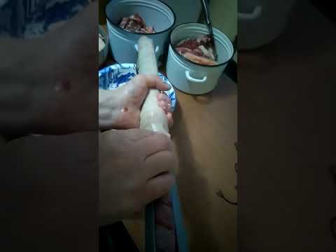 Казы ( колбаса ) из Конины