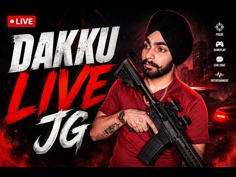 🔥 DAKKU LIVE JG | Pro Gameplay + Live Squad FREE FIRE PUNJABI PLAYER