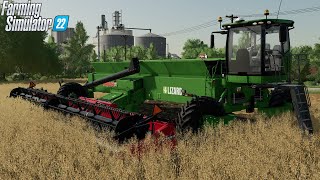 🔴LIVE: USING NEW HARVESTER THE NEXAT (Wide Span Vehicle System)!! | Edgewater Sask Series Episode 66