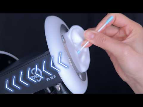 ASMR Brain Penetrating Ear Cleaning for Fall Asleep 🧠 No Talking, 3Dio / 貫通耳かき