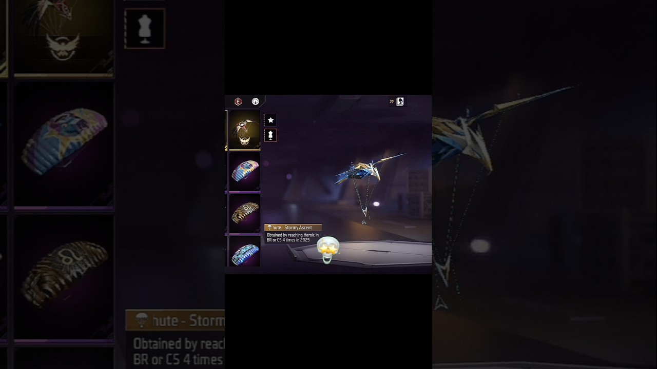 Free parachute in new rank season 