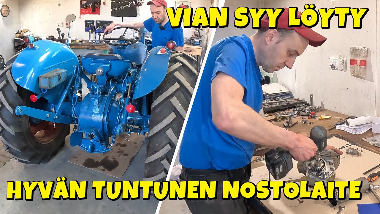 Dextan Hydrauliikan painevika - Ei nosta painetta - Nyt Nostaa