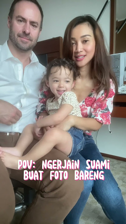 Sampai detik ini dia ga tau kl bukan foto tapi video 🤣 #mixedmarriage #pernikahancampuran #nikah