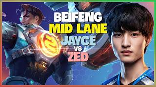 BeiFeng Jayce : CRUSHING Zed with INSANE MID LANE Skills