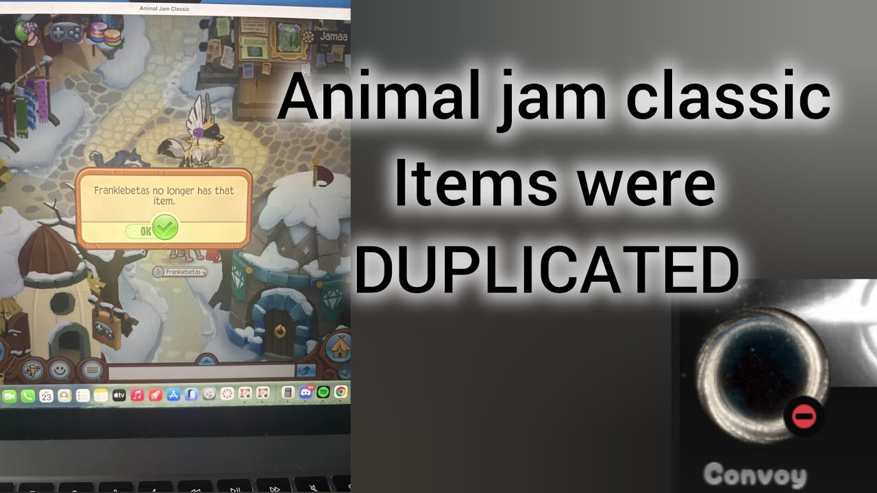 Animal jam Classic Items were DUPLICATED