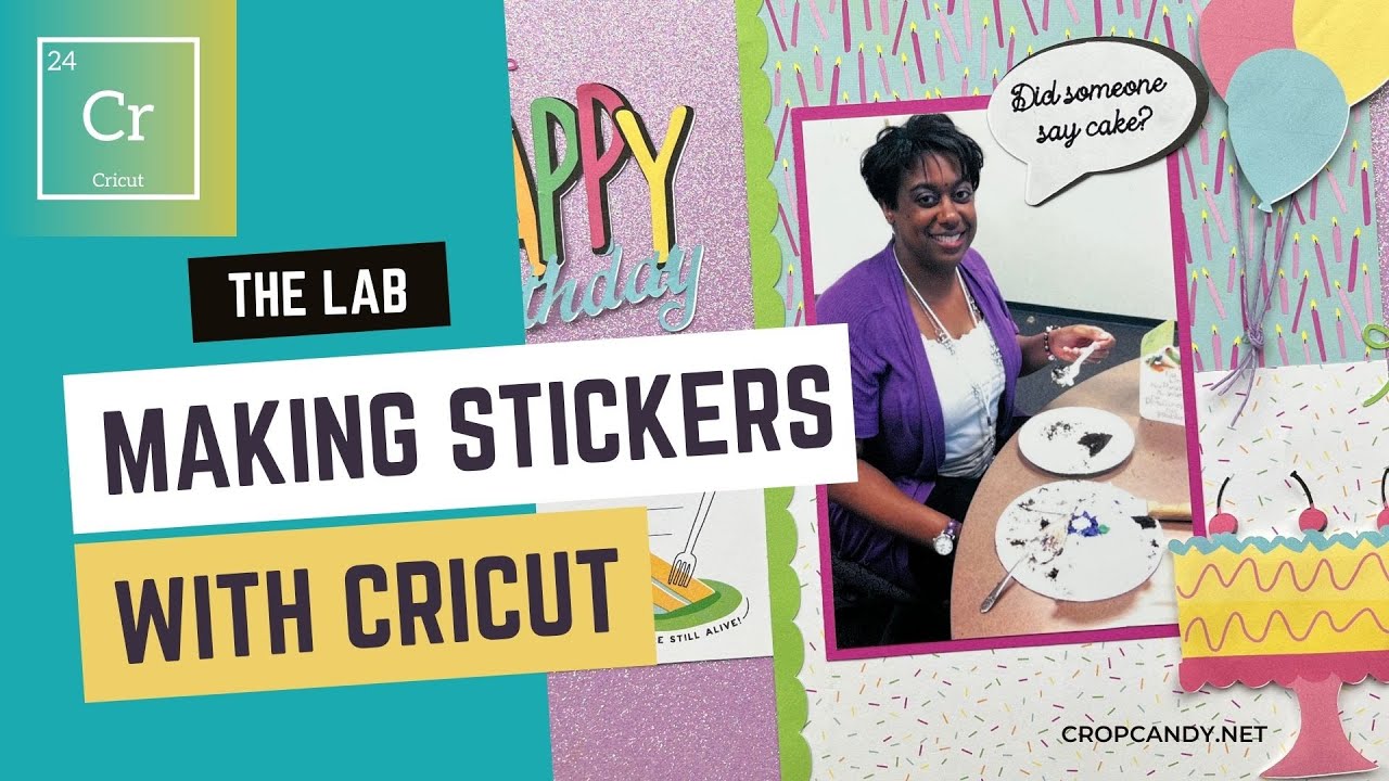 Making Handmade Stickers With A Cricut - DIY Craft Tutorial – Created By  Christine