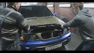 BMW X5. Plastidip problems